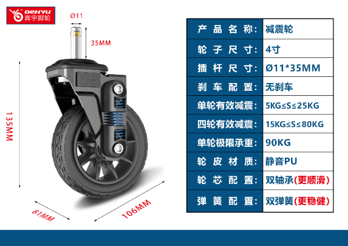 上海防滑减震轮哪家好,减震轮