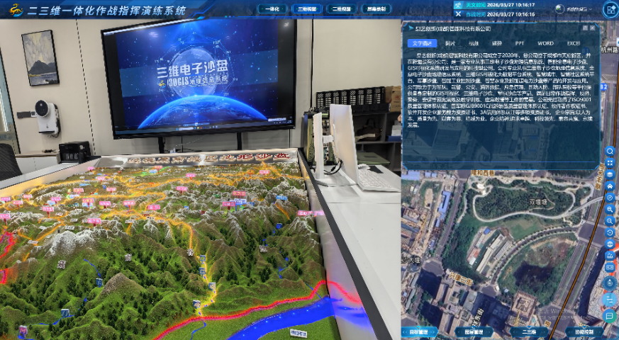 六盘水交互式沙盘作战指挥