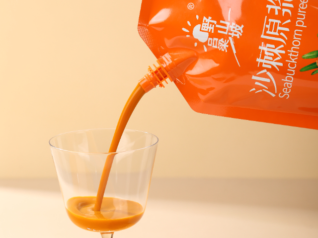 四川野生沙棘原浆健康零食,沙棘原浆