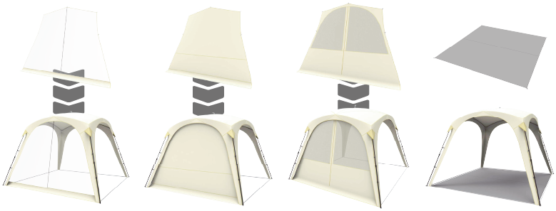 Square shelter