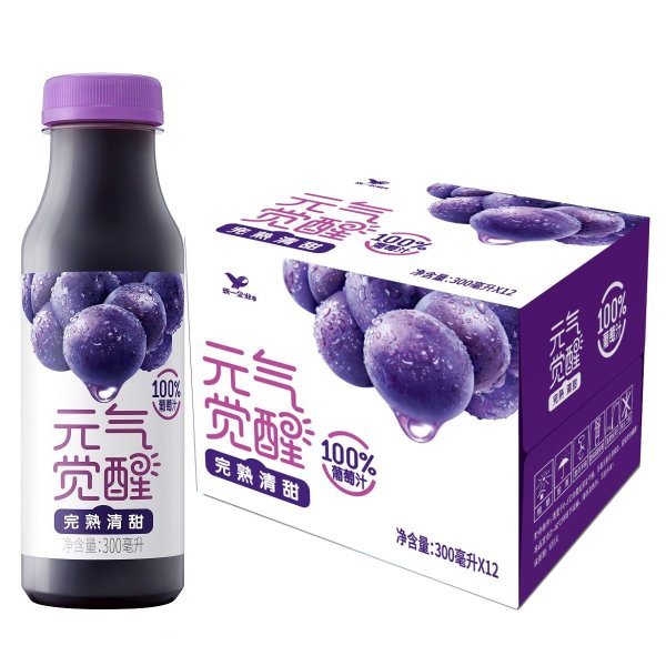 統一元氣覺醒葡萄汁300ml