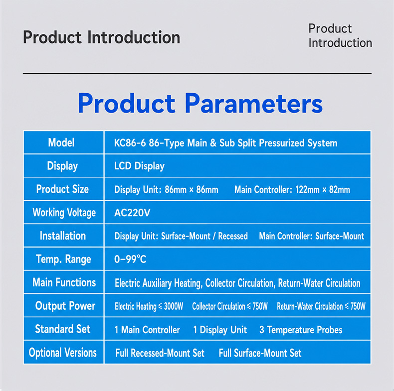Pressurized Split Sub-Master Solar Controller | Kaichang