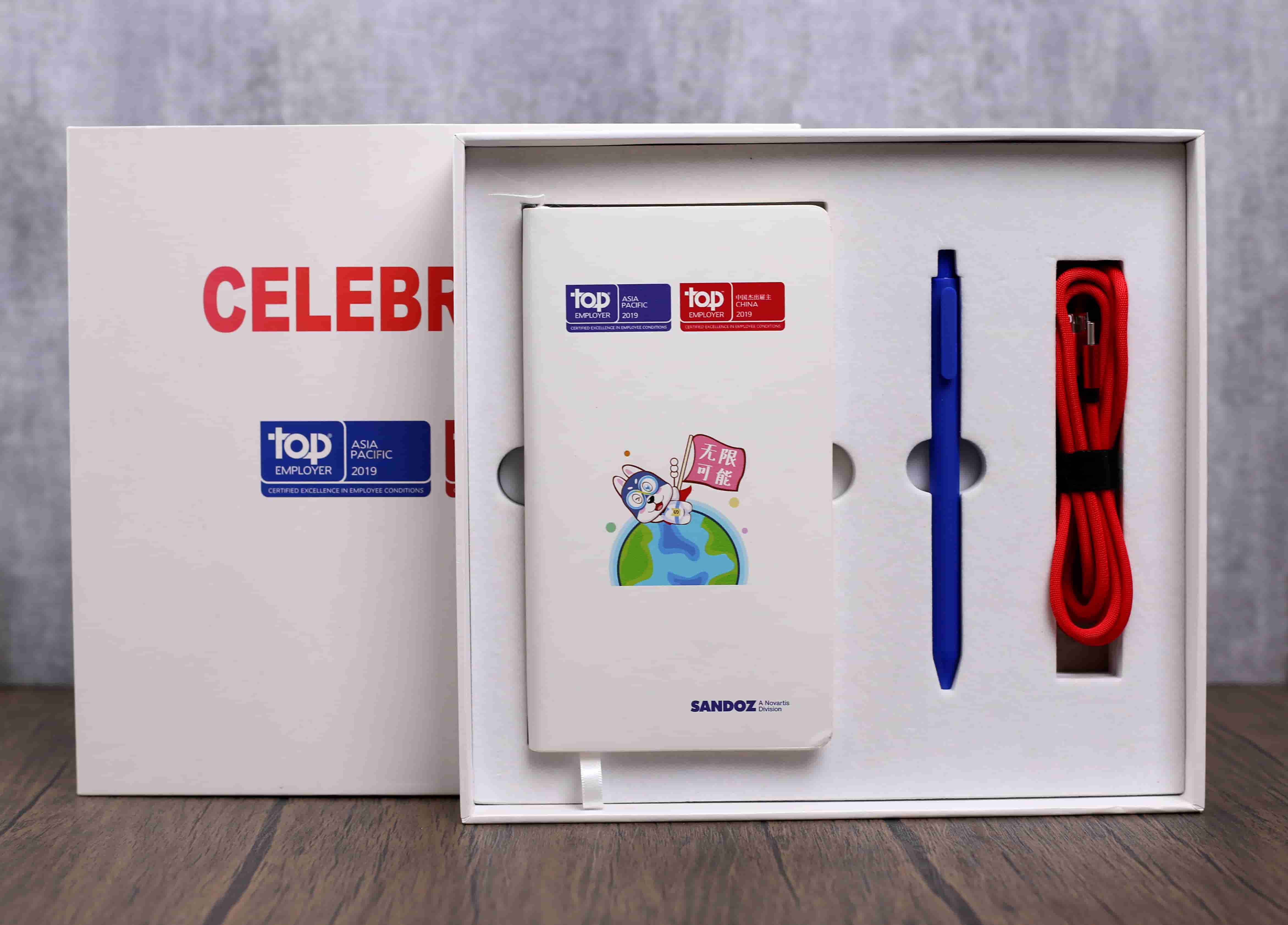 山德士筆記本禮盒