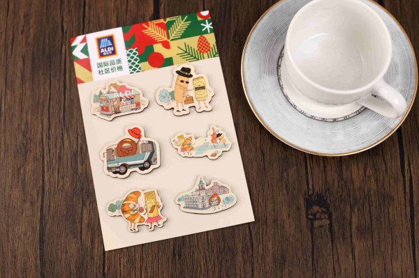 奧樂(lè)齊冰箱貼