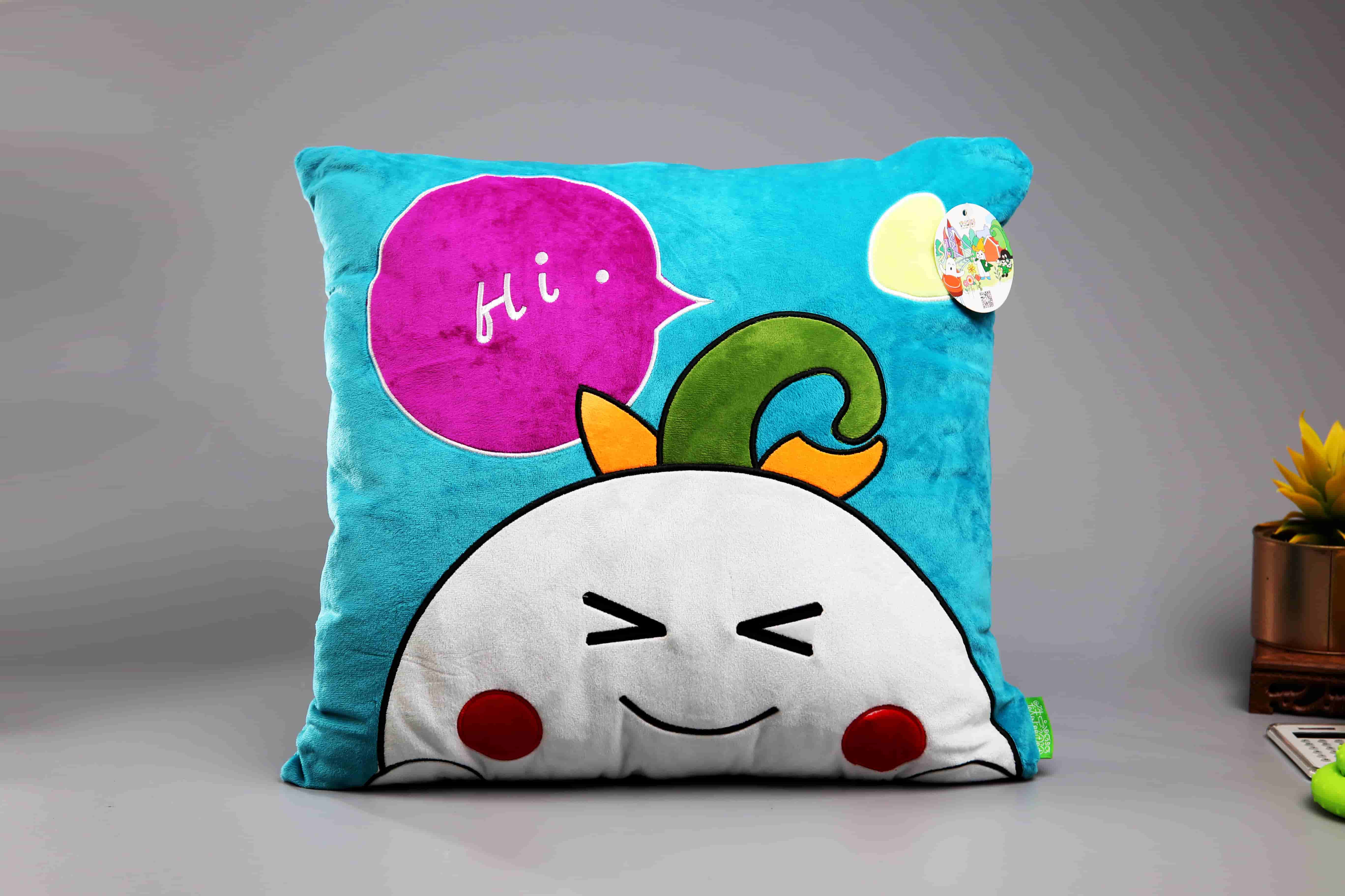 鐵定溜溜毛絨抱枕