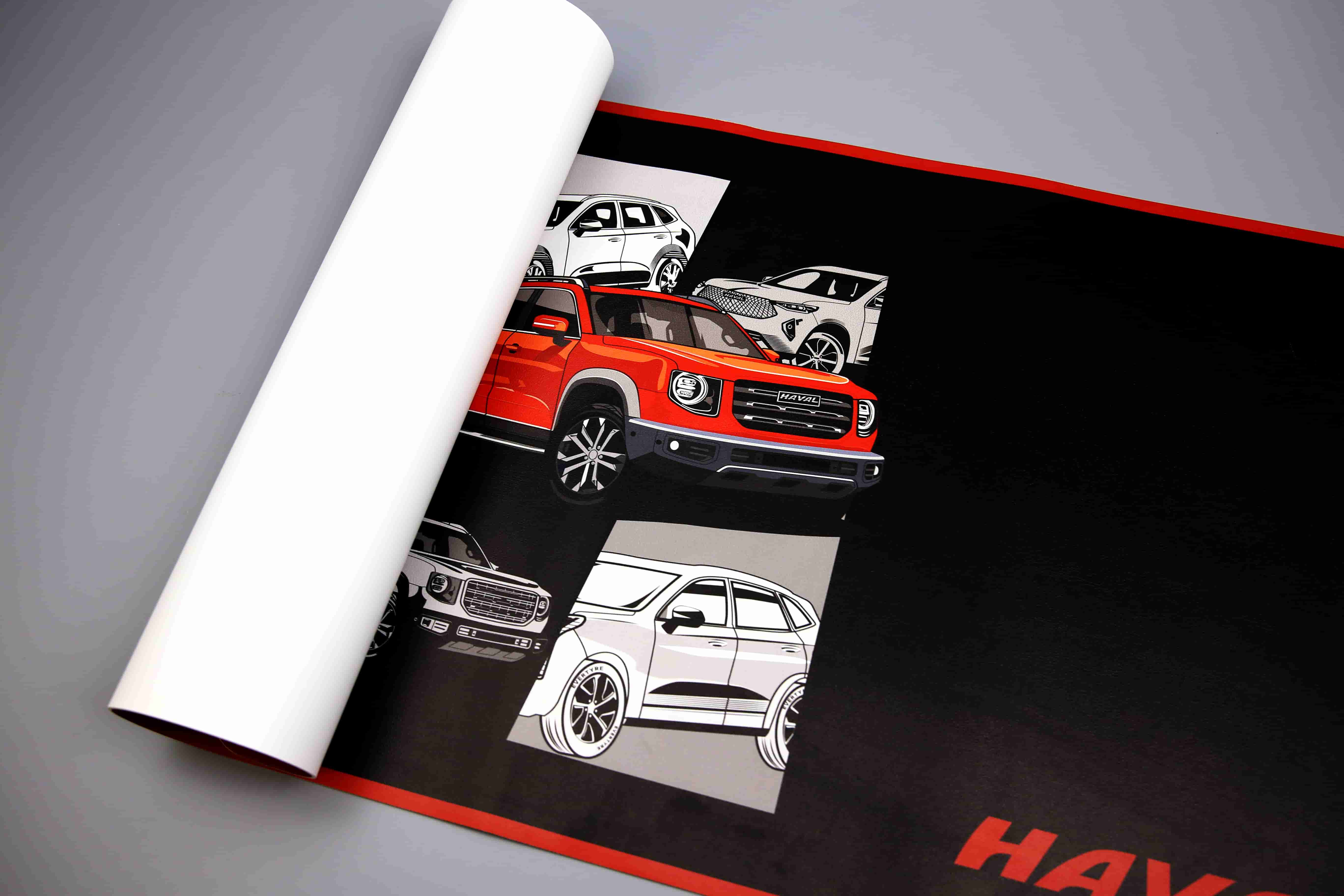 哈弗汽車鼠標墊