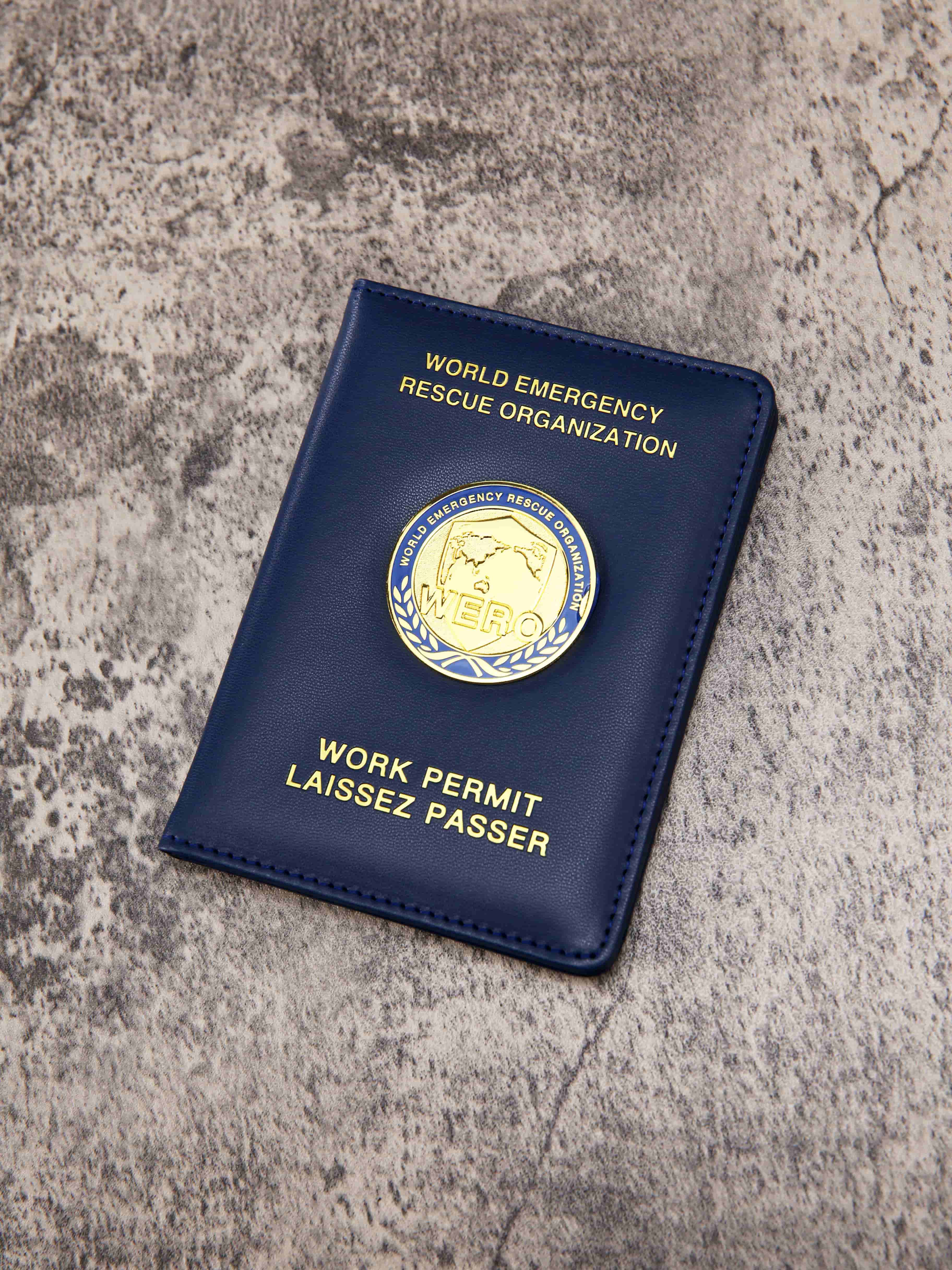 世援旅行社護照夾