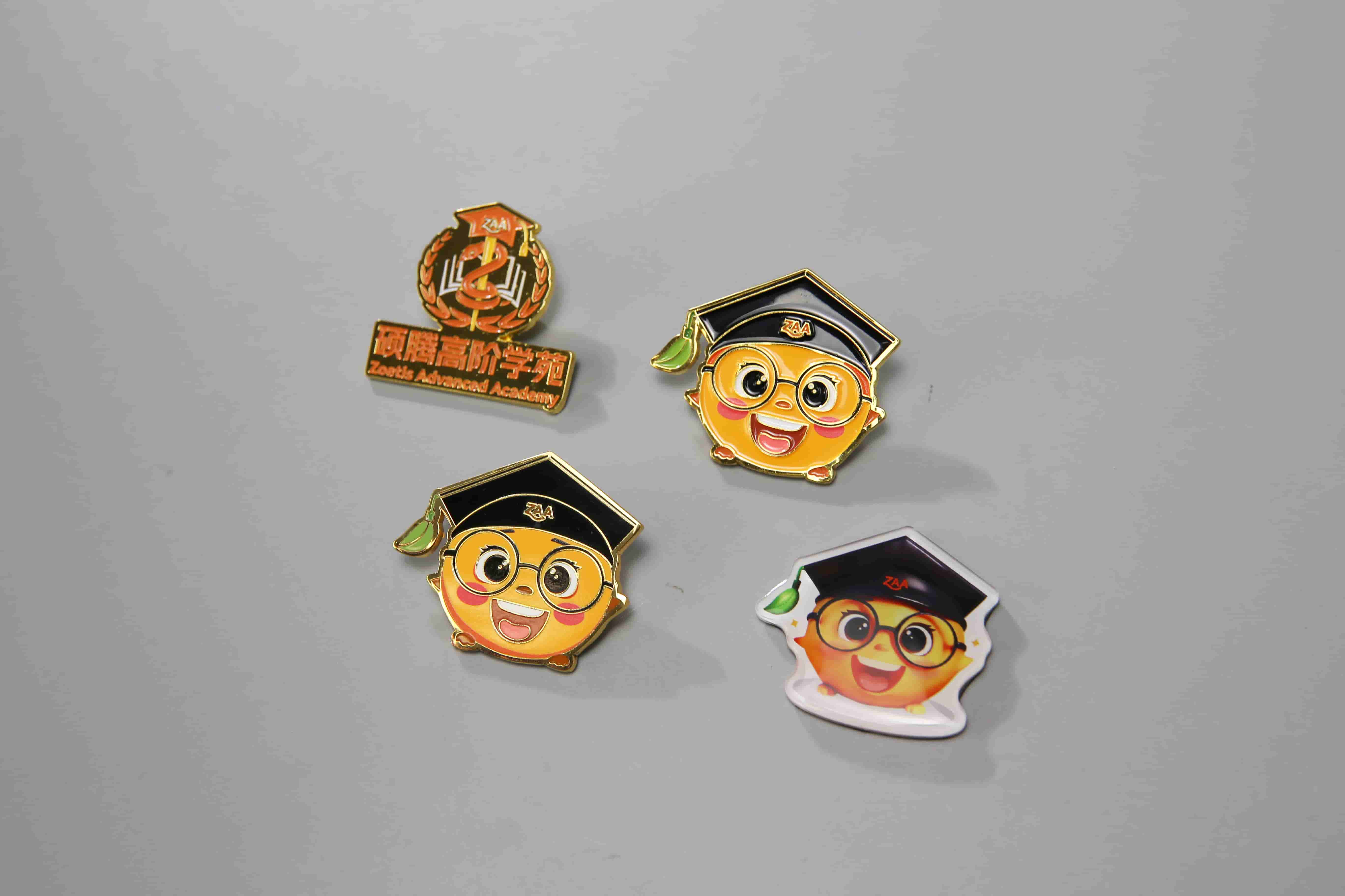 碩騰學苑金屬徽章