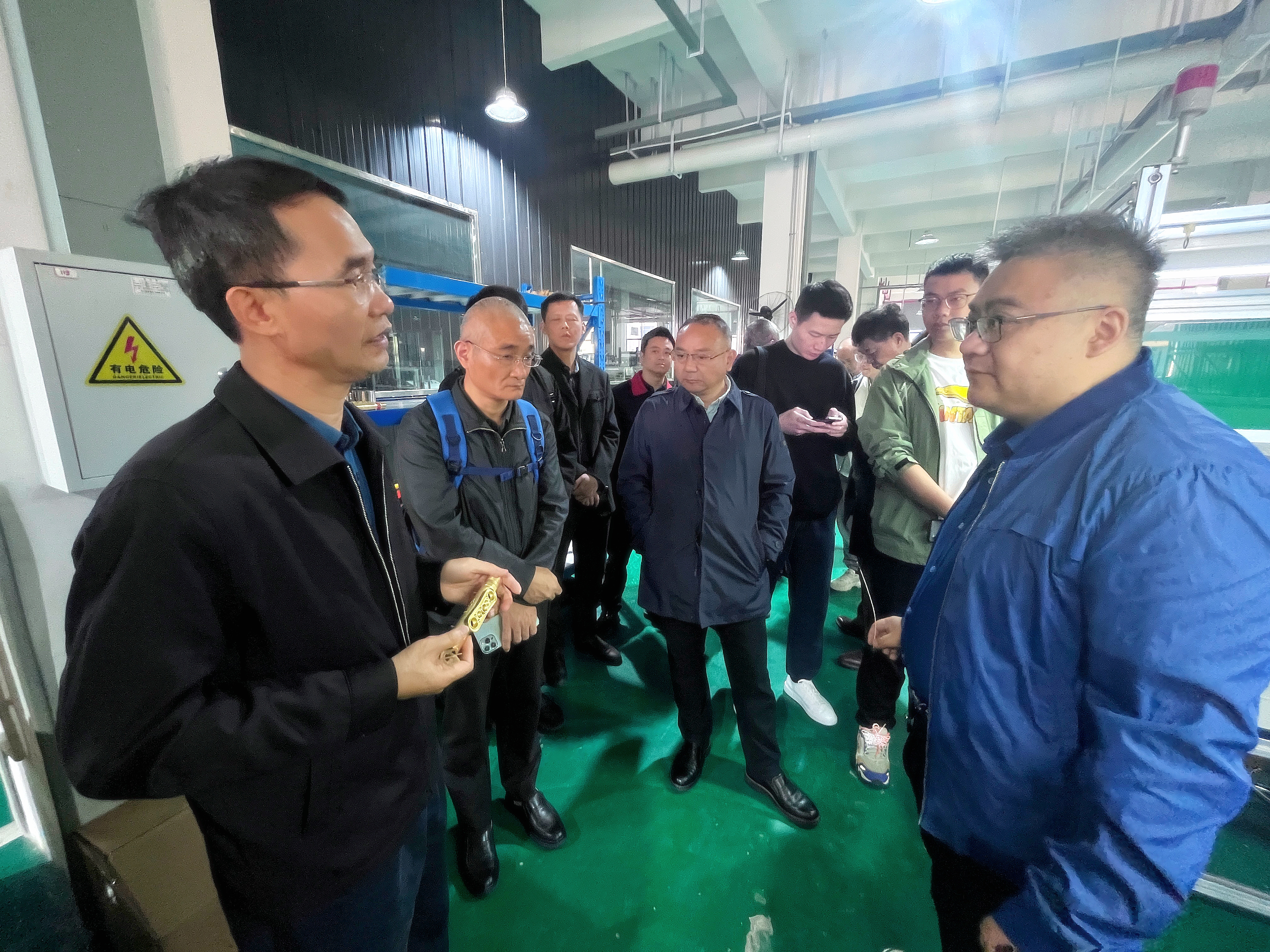 深圳市環境水務集團有限公司一行來我司考察指導