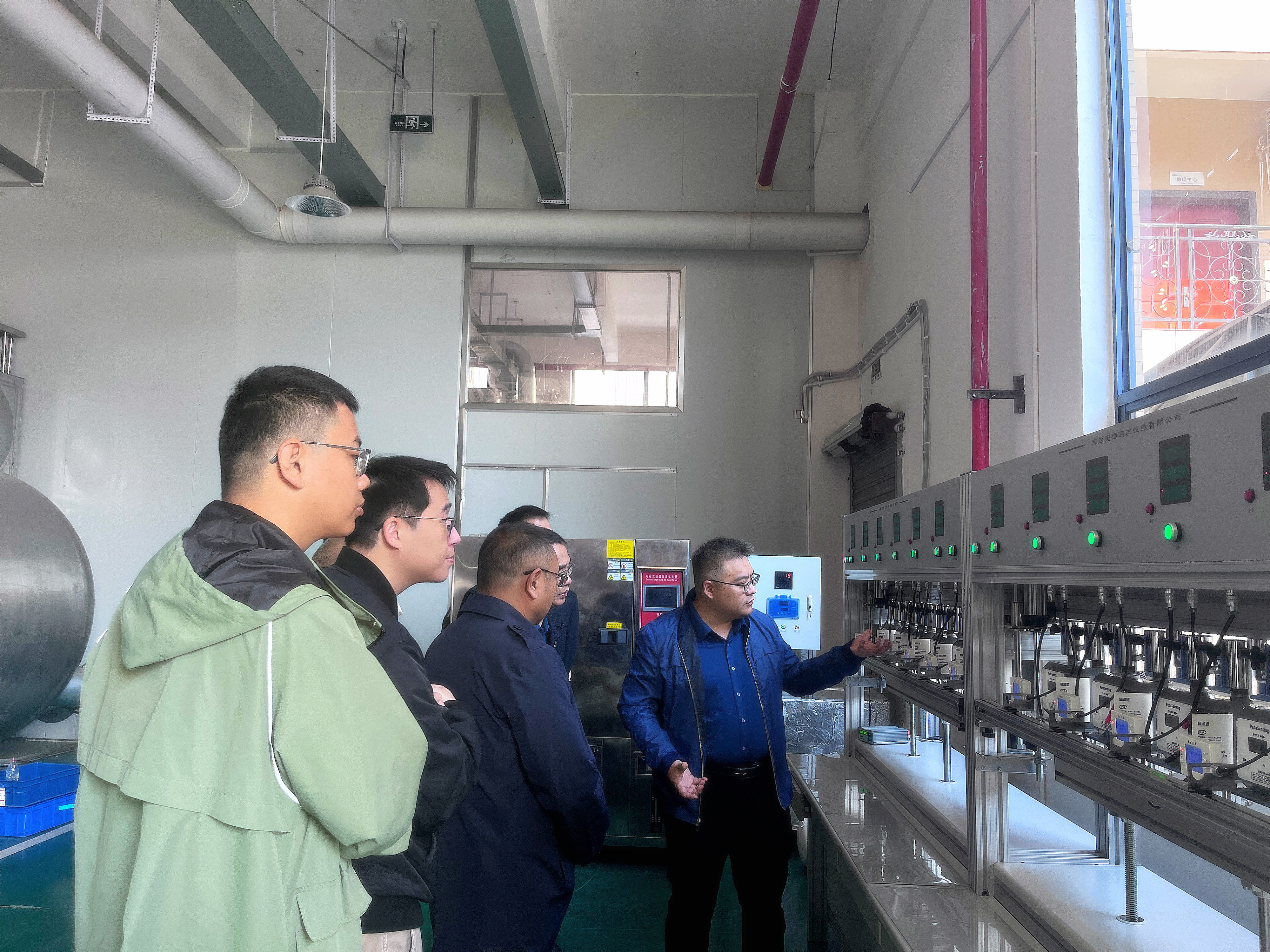 深圳市環境水務集團有限公司一行來我司考察指導