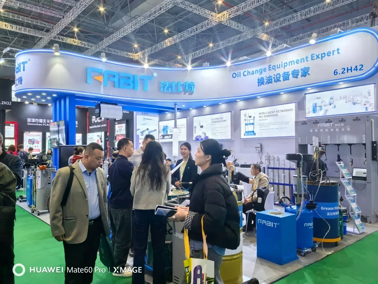 法比特設(shè)備驚艷上海法蘭克福汽配展