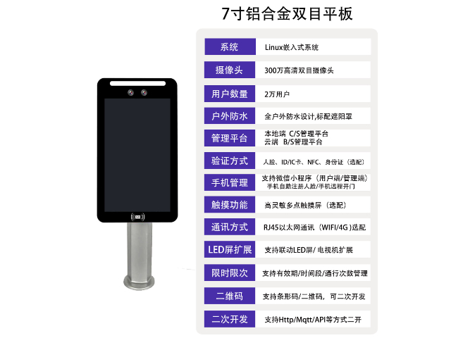 海南辦公室人臉識別設(shè)置 可二次開發(fā) 深圳市中防智慧科技供應(yīng)