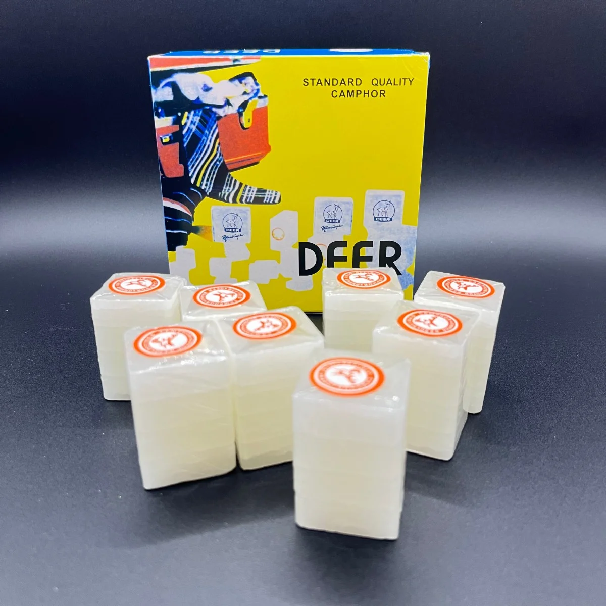 Deer camphor Alcanfor Tablet Block