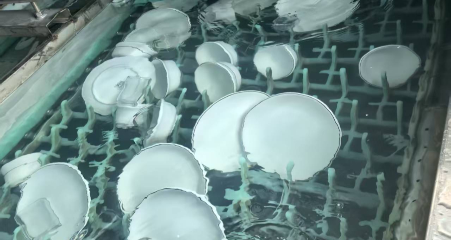 陶瓷餐具回收工廠流水線 歡迎來電 深圳市西部志城餐具消毒供應