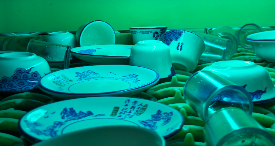 深圳市密胺餐具回收 欢迎来电 深圳市西部志城餐具消毒供应