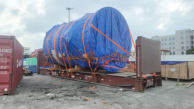 连云港超长特大件跨境运输体验感