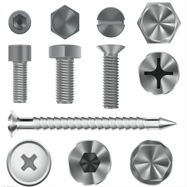 type of screw heads