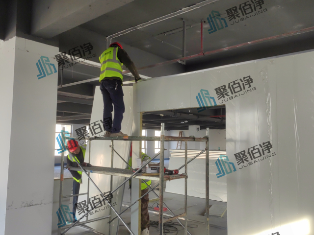 杭州新材料无尘洁净实验室厂房设备供应商无尘 杭州聚佰净净化工程供应