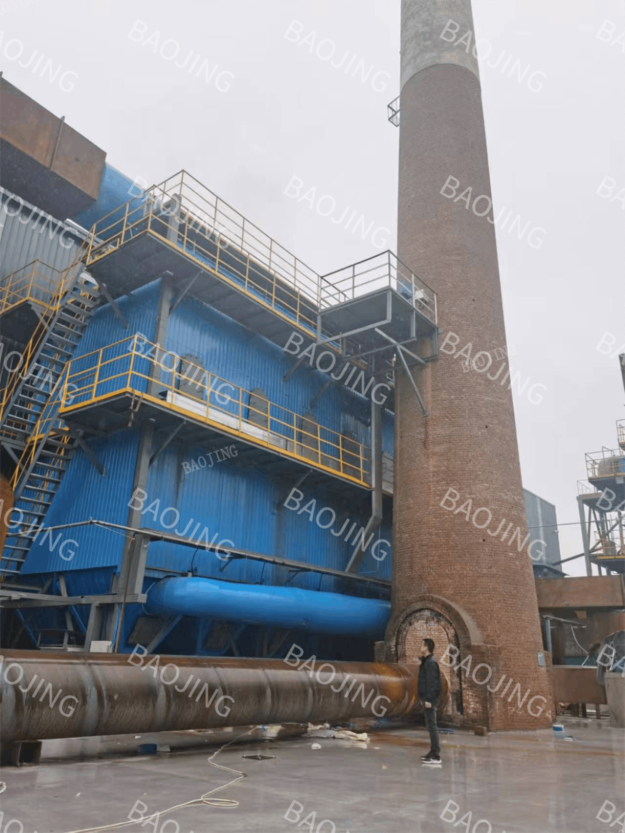 南通兩臺(tái)90000立方米每小時(shí)生物質(zhì)鍋爐超低排放