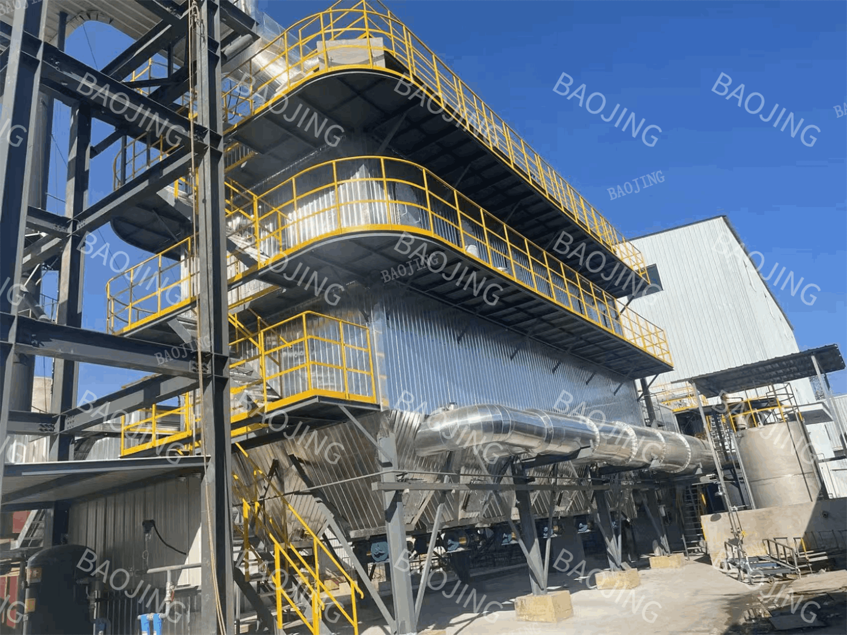 江蘇80000m3h生物質(zhì)鍋爐超低排放項(xiàng)目