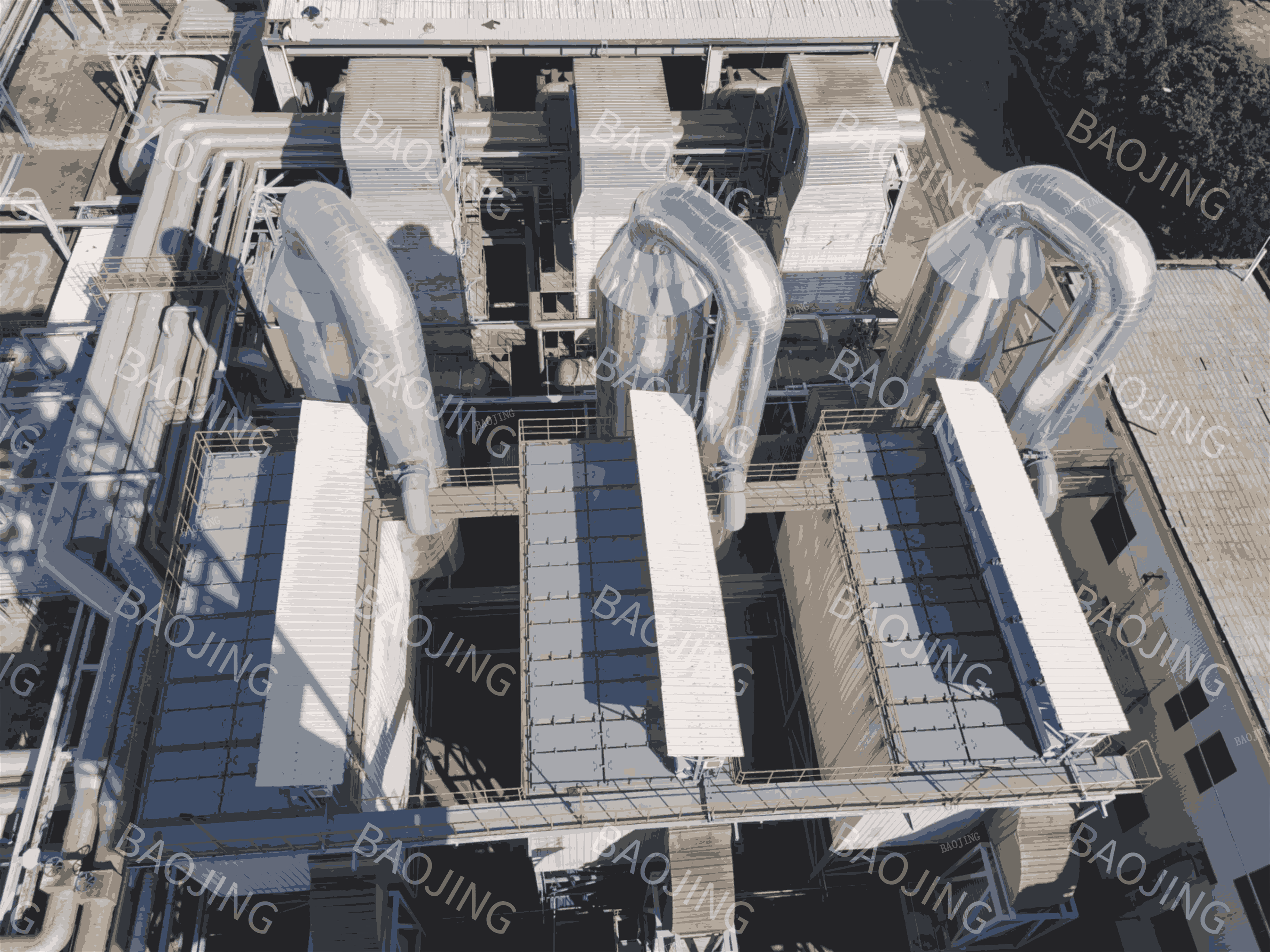 福建3臺(tái)2200萬(wàn)燃煤鍋爐超低排放改造（干法）