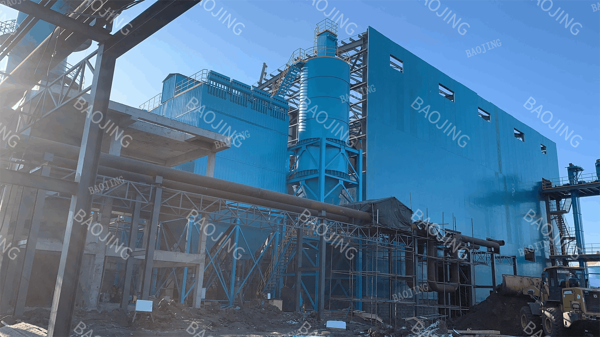 黑龍江3100萬大卡/小時導熱油爐脫硫脫硝除塵EPC項目