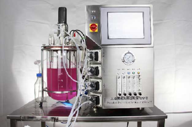 JL-S1OG用于15L玻璃動物細胞反應器