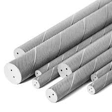 40° Two-Helix Coolant Hole Carbide Rod