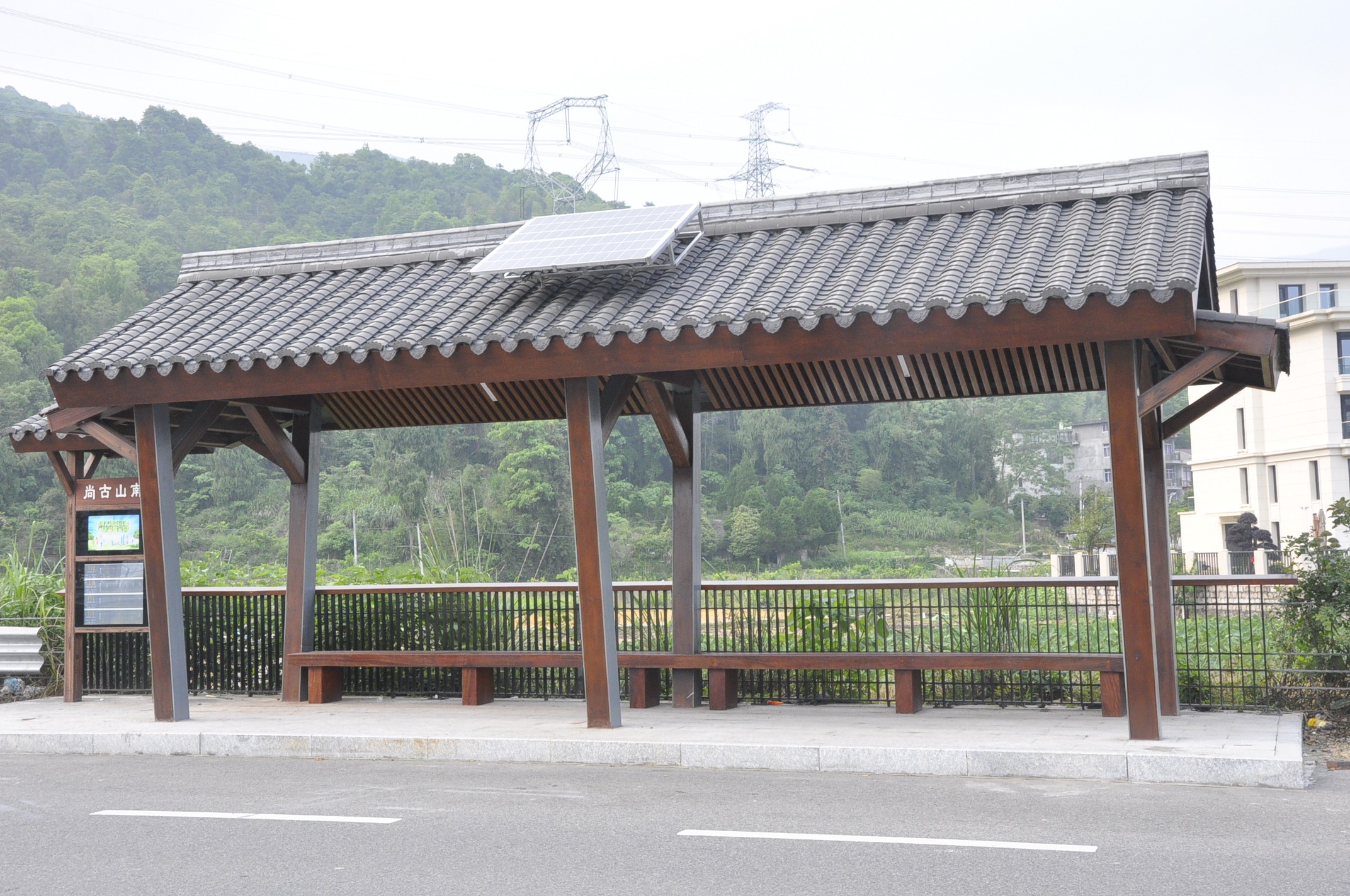 公交候车亭