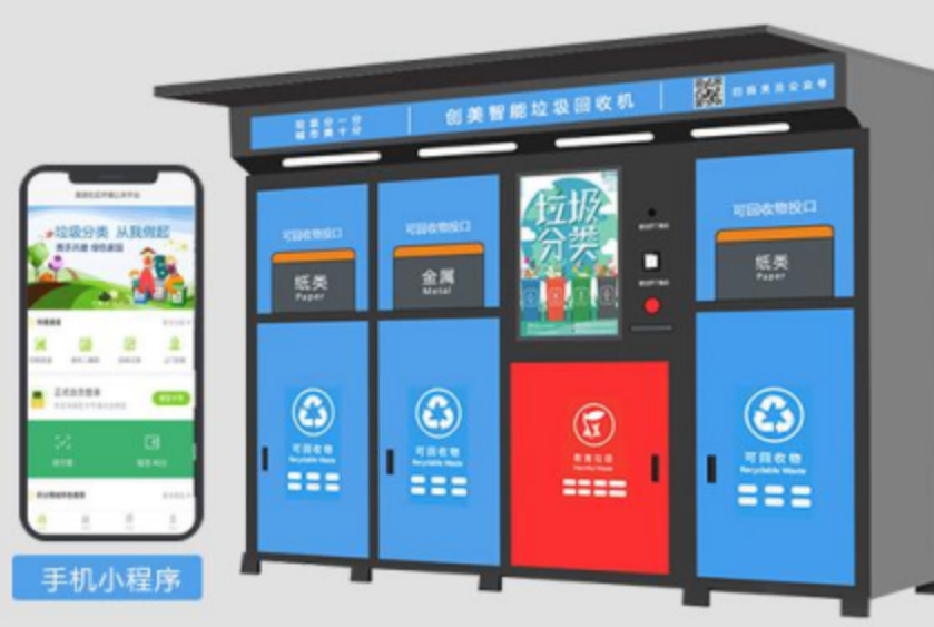 指尖輕點(diǎn)，分類無(wú)憂！智能回收箱讓垃圾處理高效又便捷