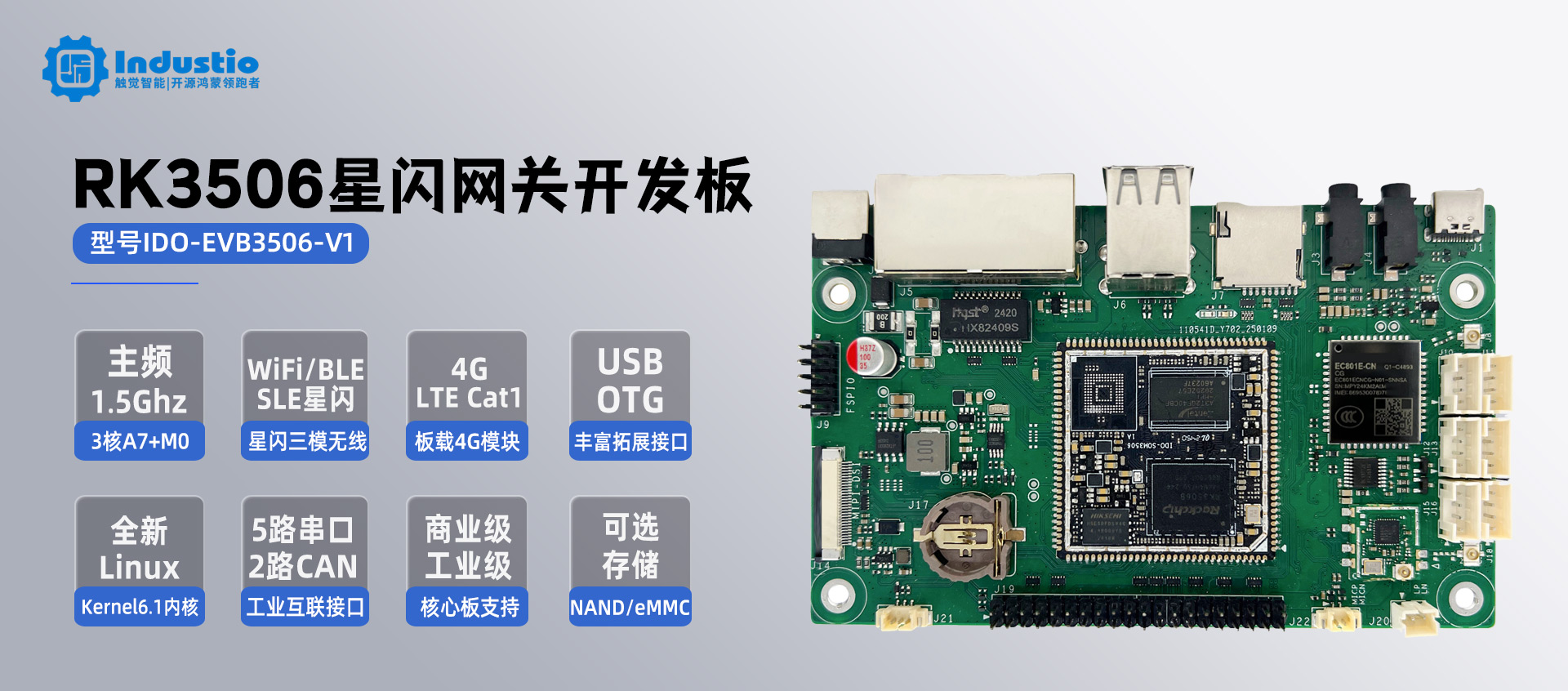 永乐高ylg8888RK3506 Linux星闪网关开发板：重新定义工业物联新标杆