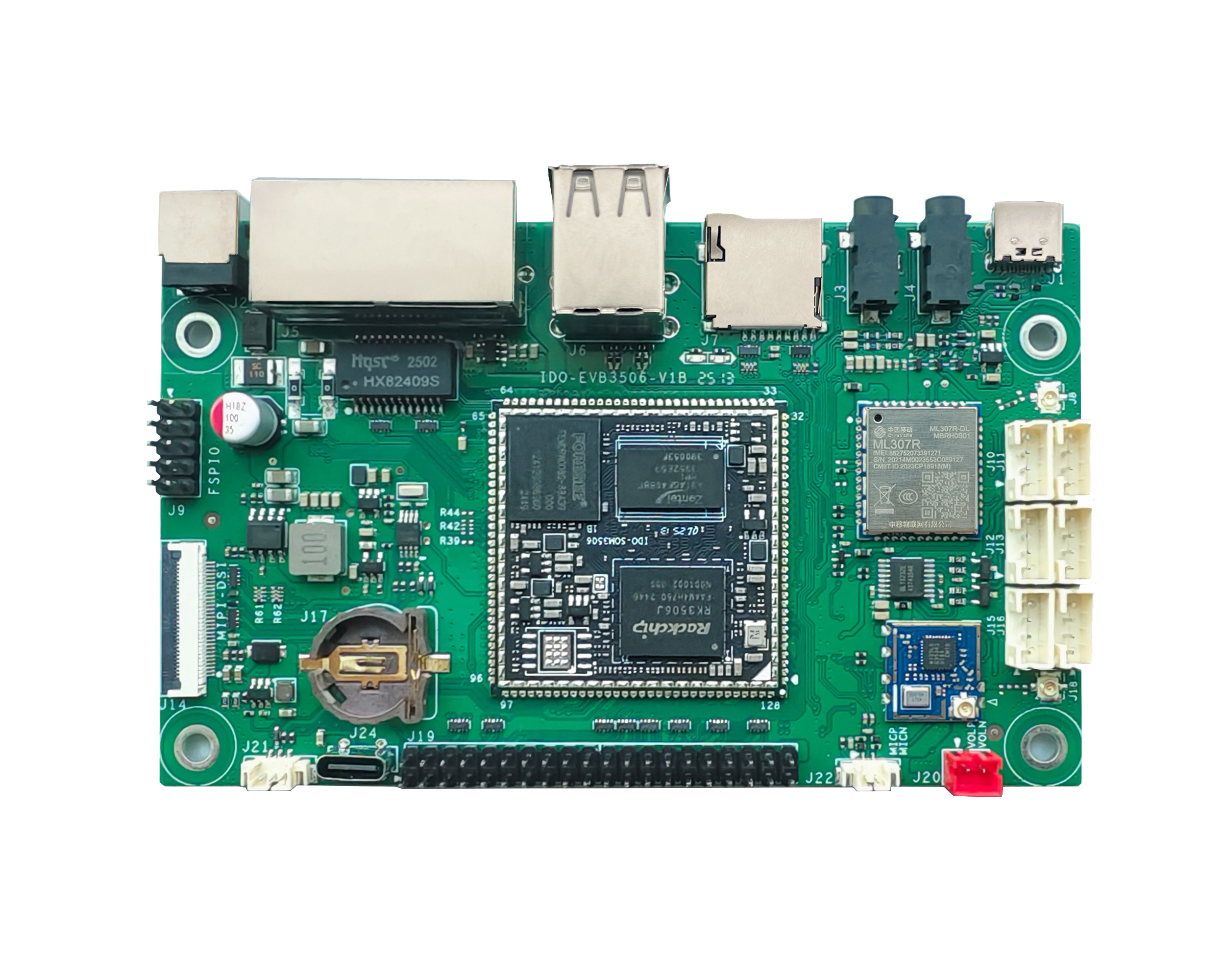 RK3506 三核A7<br>IDO-EVB3506