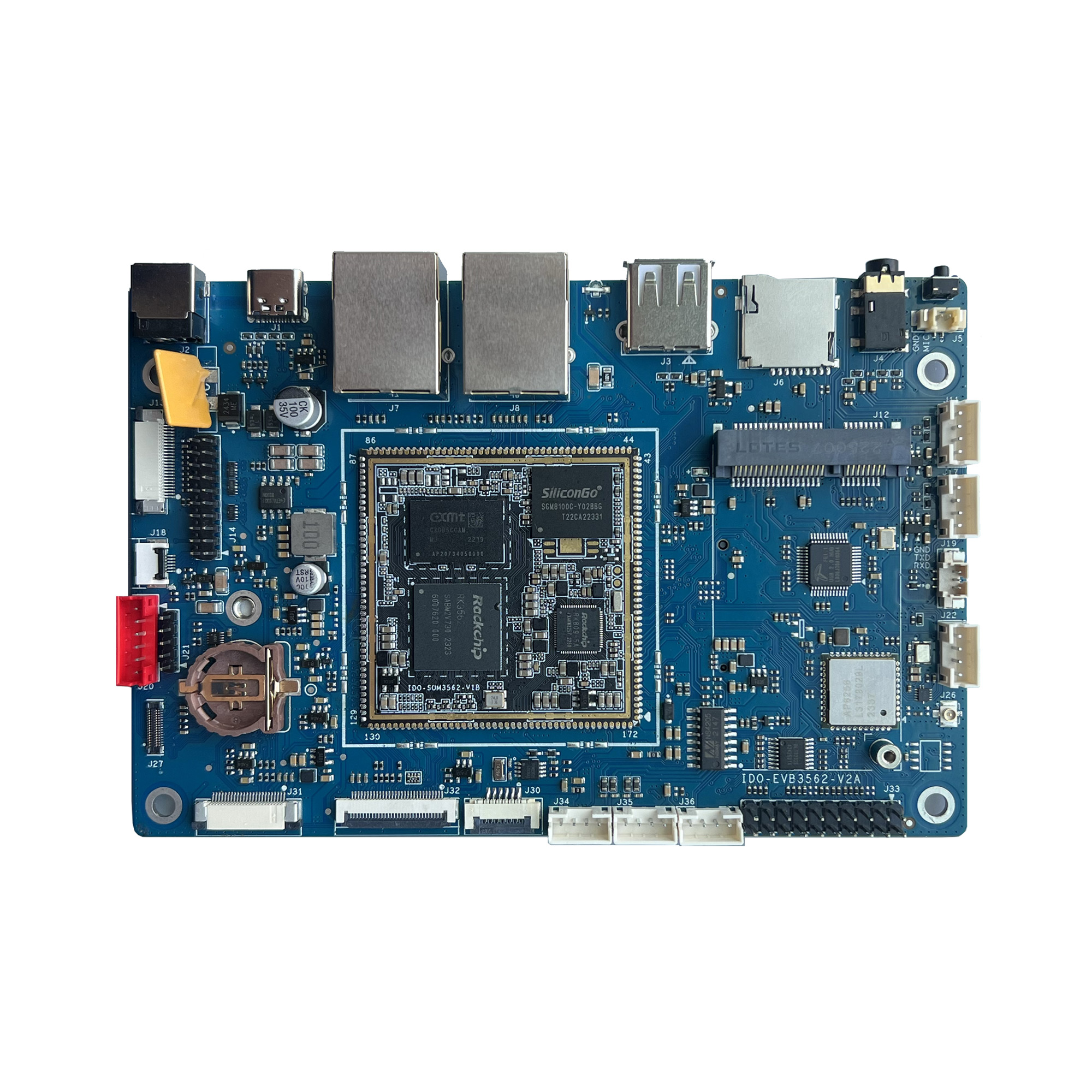 RK3562 四核A53<br>IDO-EVB3562-V2