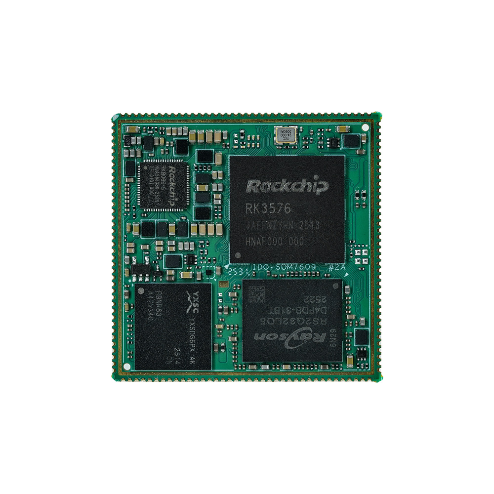 RK3576 八核处理器<br>IDO-SOM7609-S2（邮票孔）