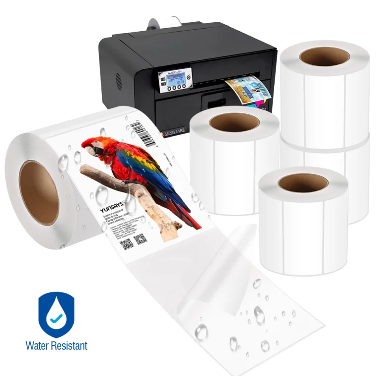 Inkjet Continuous Roll Labels