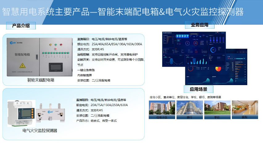 杭州智慧用电智能末端配电箱 杭州四方博瑞科技股份供应