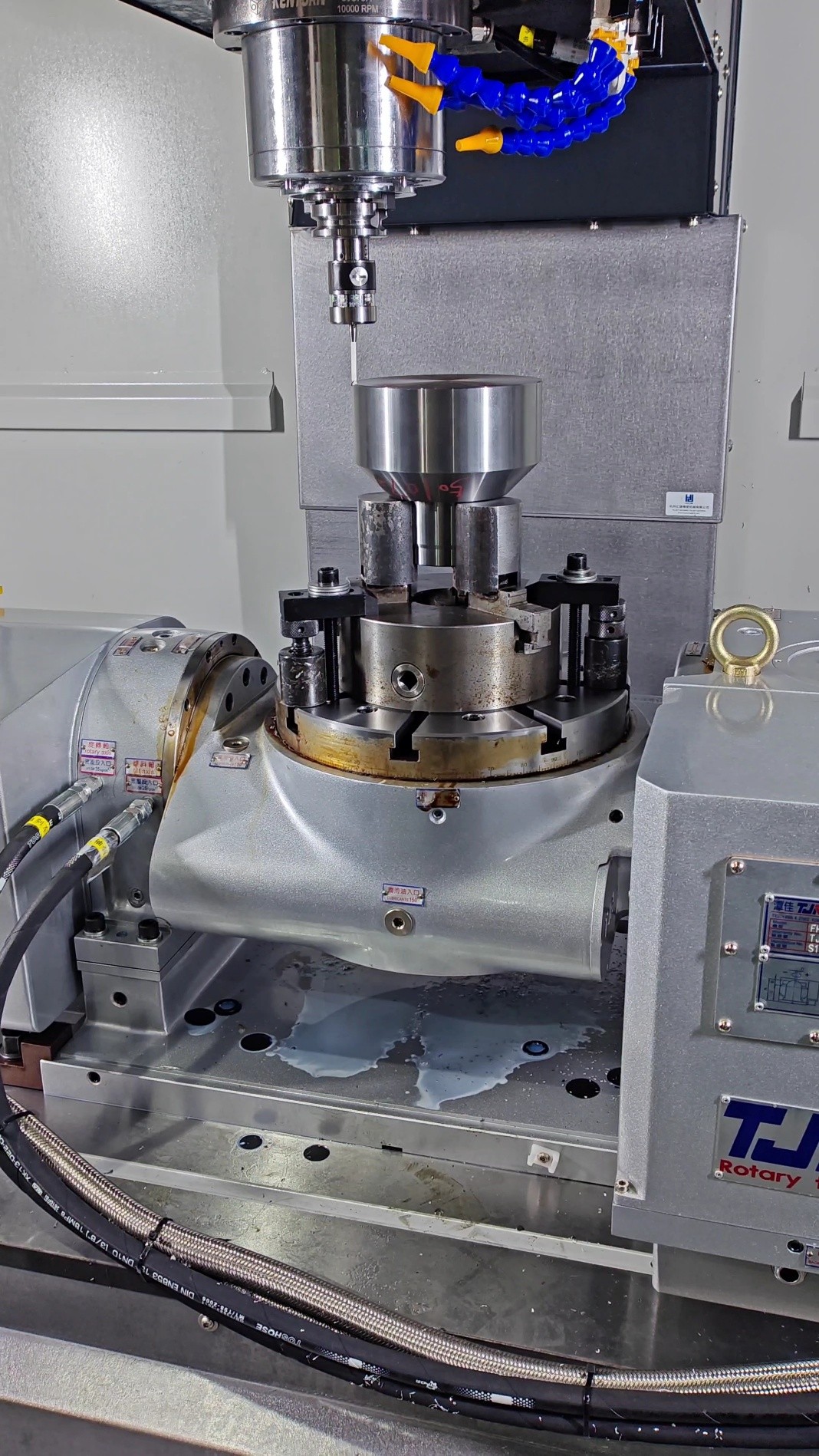 Columnar Machine Automatic Centering of Columnar
