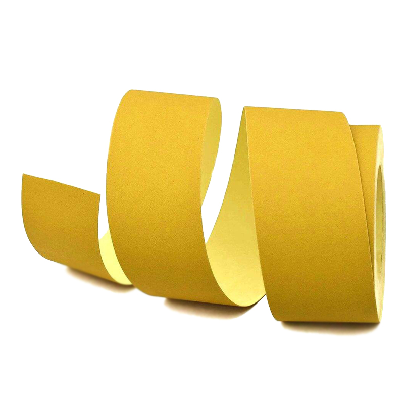 gold abrasive sandpaper roll