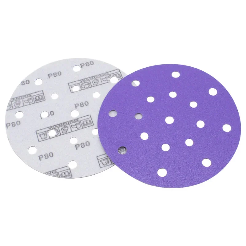 purple ceramic abrasive film
