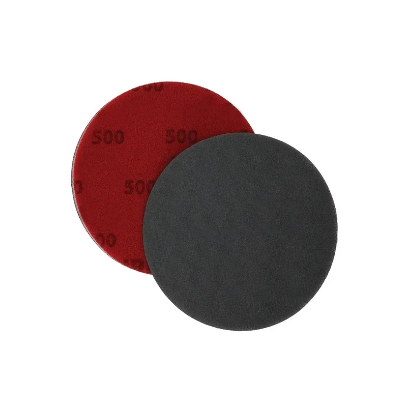 knitted fabric foam backed sanding disc