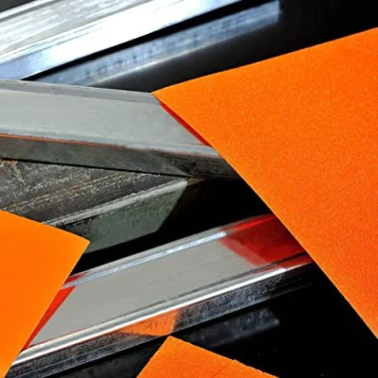 orange waterproof sandpaper