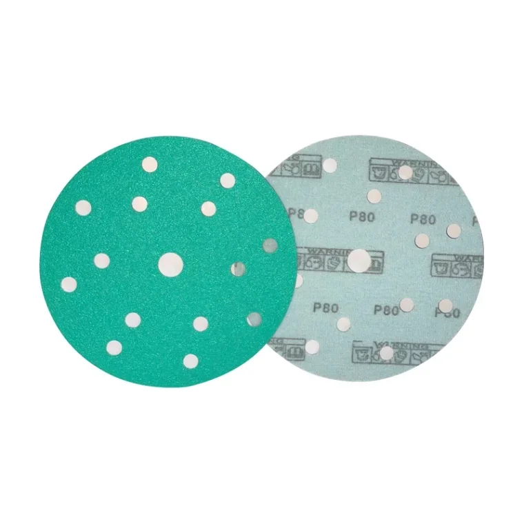 green abrasive film disc