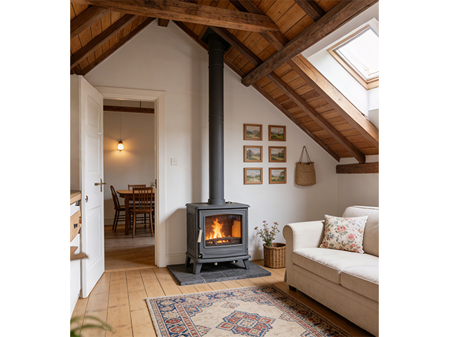 嵊州茶室燃木壁炉取暖面积多少,燃木壁炉