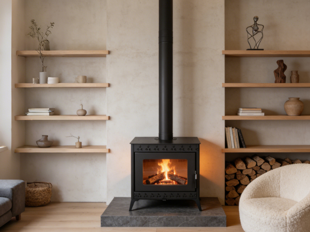 复古欧式真火壁炉有什么优点,真火壁炉