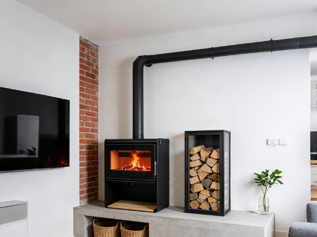 湖南民宿燃木壁炉废柴吗