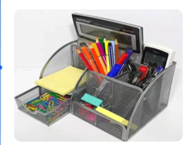 四川金属铁艺多功能笔筒五格笔筒整理盒,多功能笔筒五格笔筒整理盒