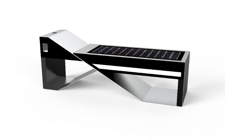 湖北旅游景区户外充电座椅,户外充电座椅