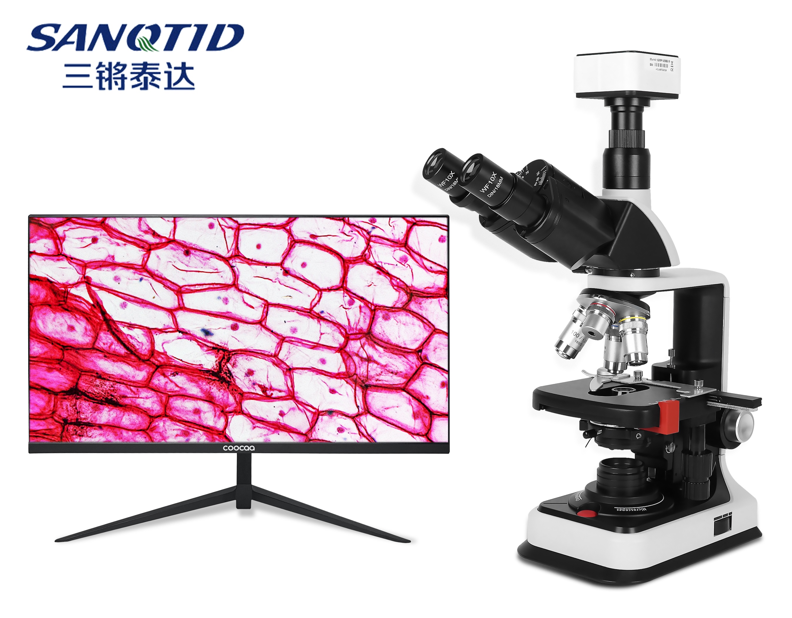 SASNQTID - Computerized BM200 Biological Microscope