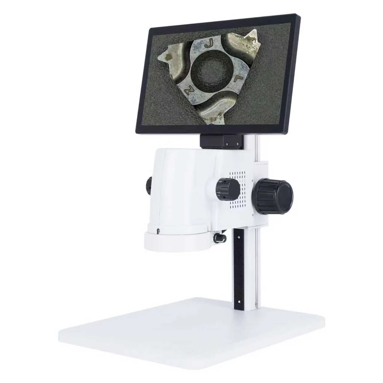 Photo Video Microscope HD LCD Digital Video Stereo Microscope Built 1/2.8 CMOS Camera With 11. ...