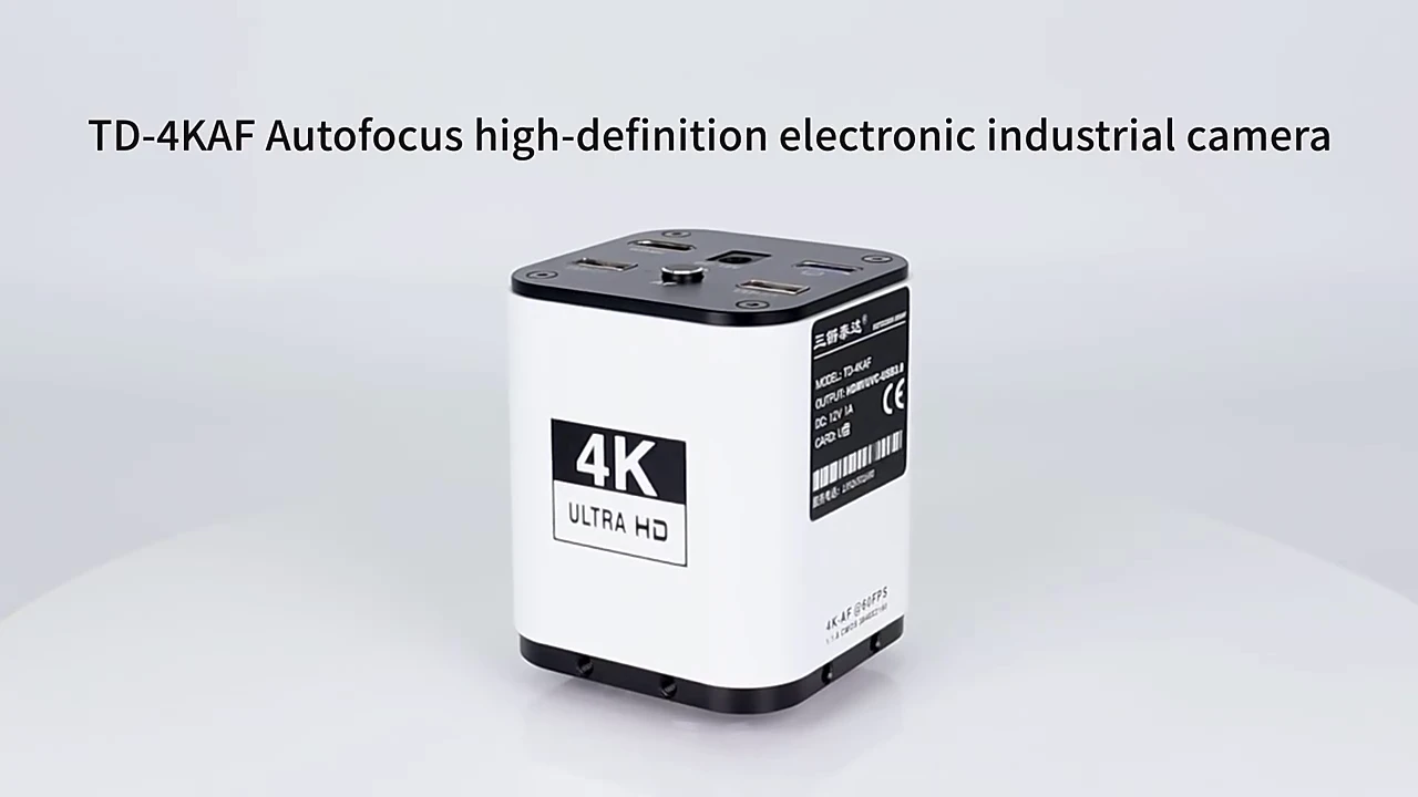 4K Video CCD Camera 8MP FHD High Image Built-in Measurement Autofocus ...